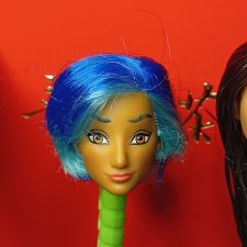 Головы барби, разные