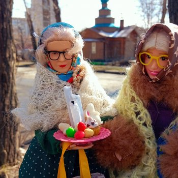 Страстная суббота и уральские бабки🧡🐣🐰🎋