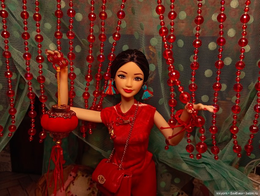 Барби lunar new year, моя попытка номер 5