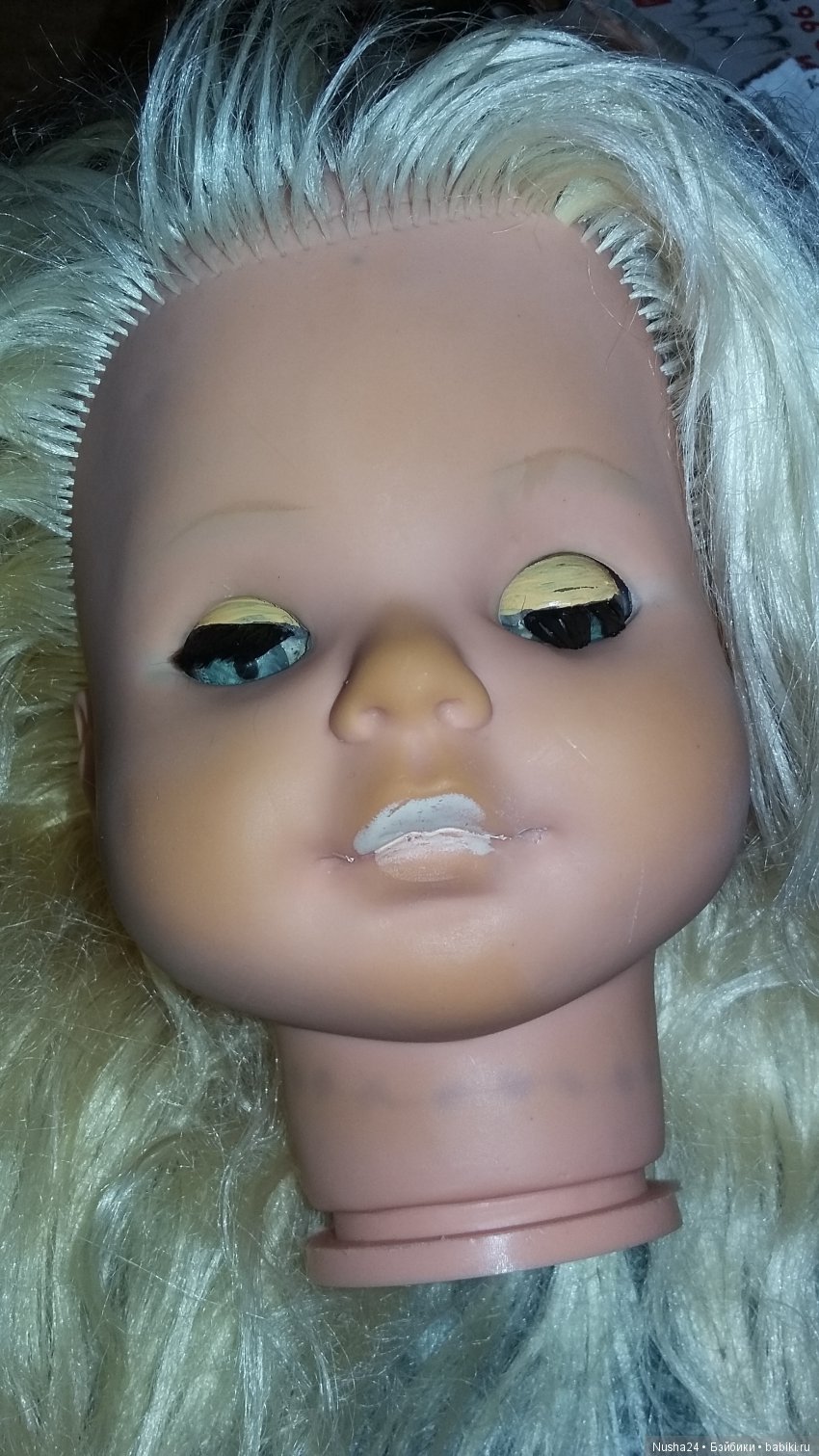 Моя русалка-селянка — Реставрация и преображение кукол: ремонт (фото 8)