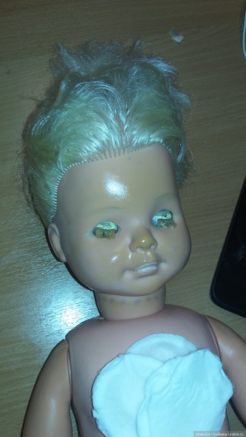 Моя русалка-селянка — Реставрация и преображение кукол: ремонт (фото 3)