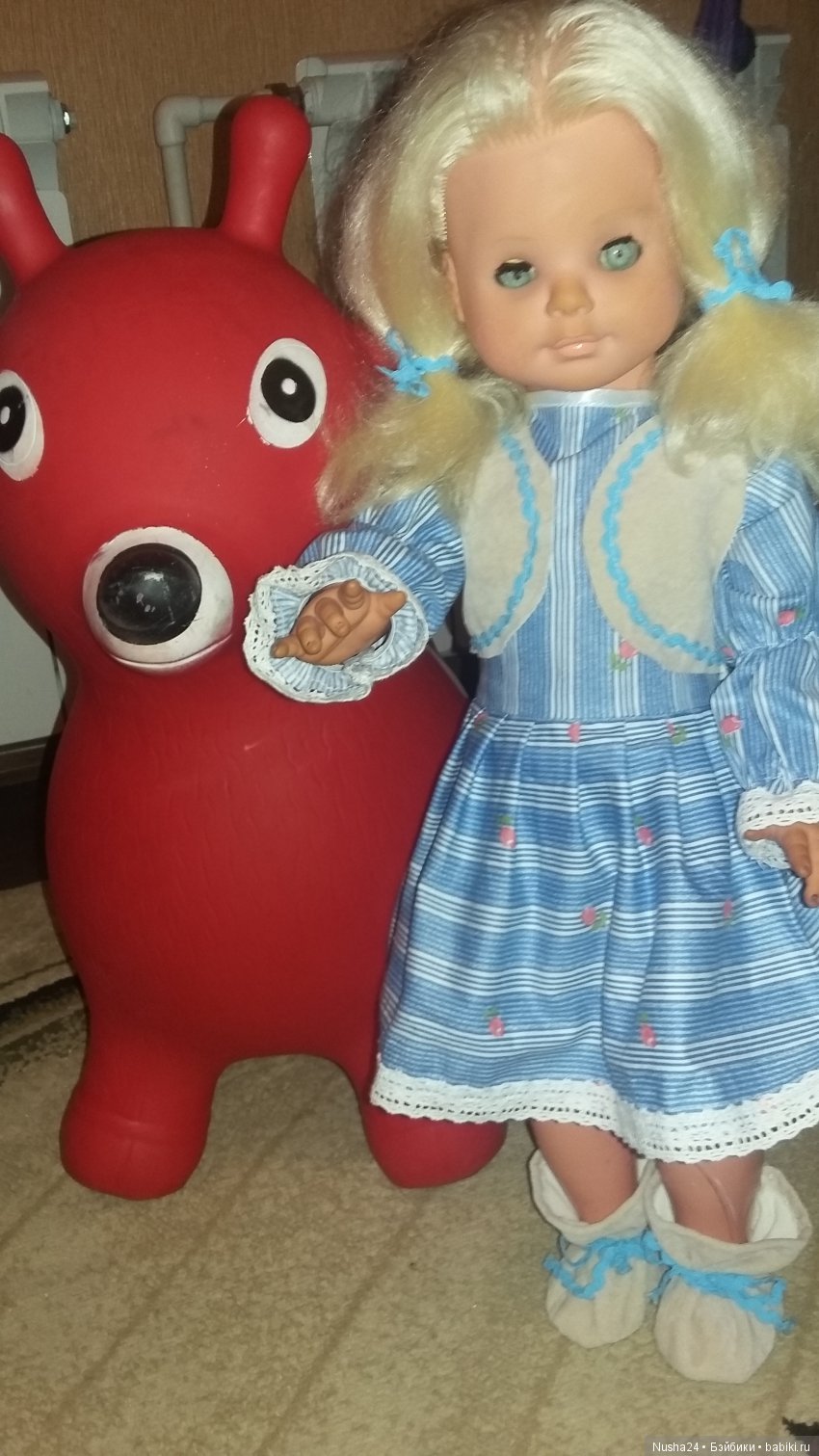 Моя русалка-селянка — Реставрация и преображение кукол: ремонт