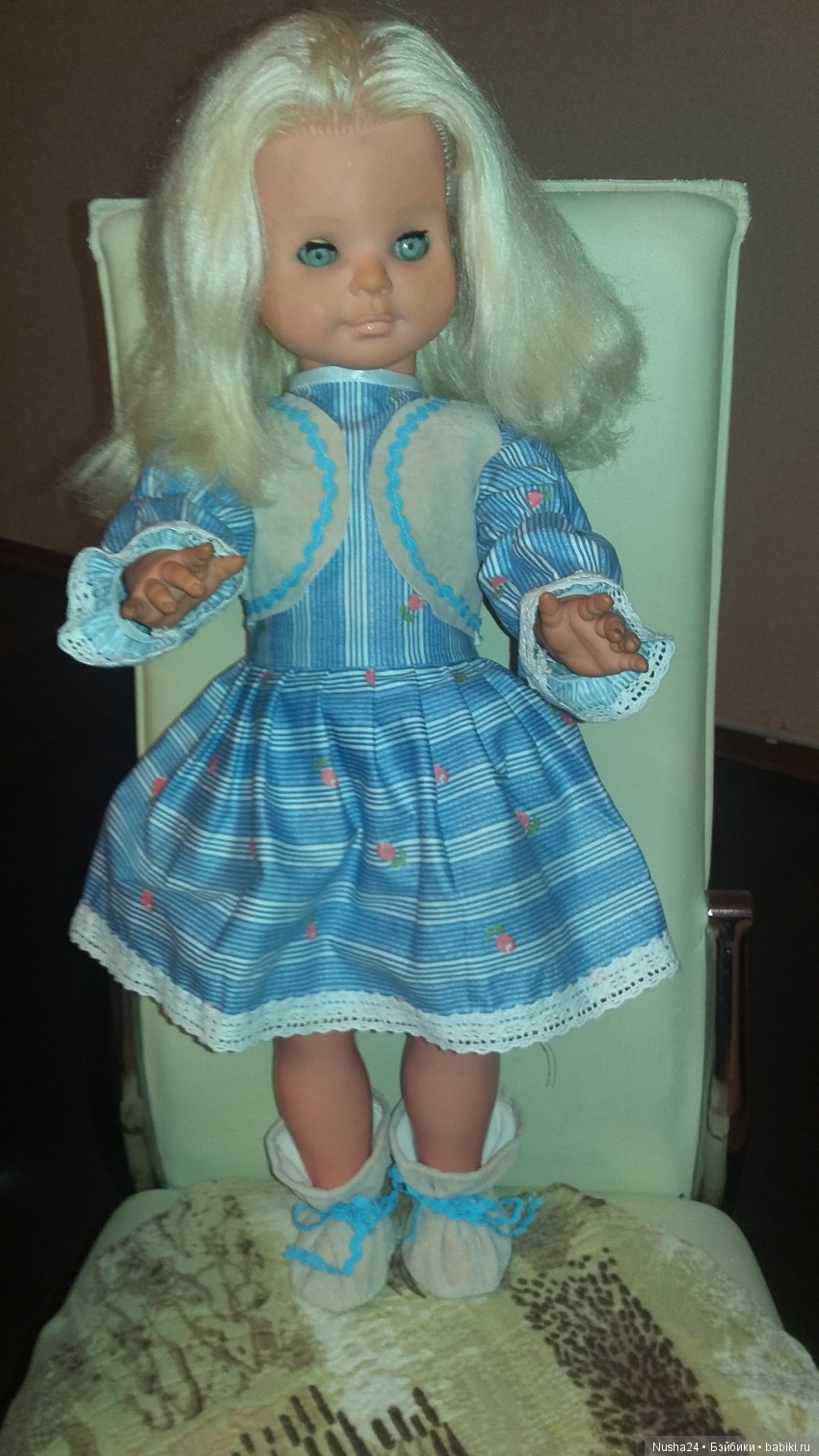 Моя русалка-селянка — Реставрация и преображение кукол: ремонт