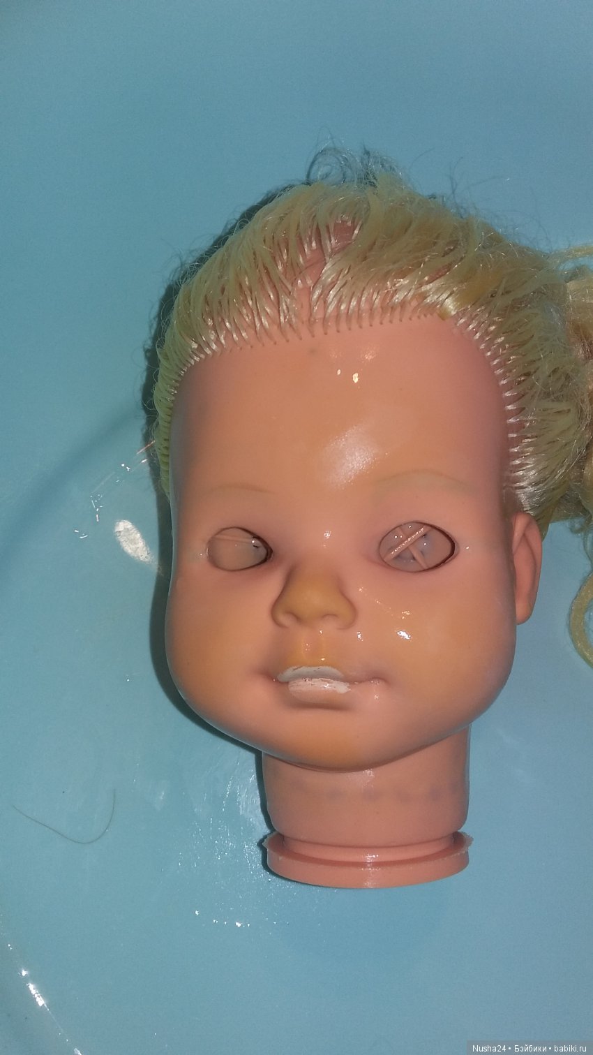 Моя русалка-селянка — Реставрация и преображение кукол: ремонт (фото 7)