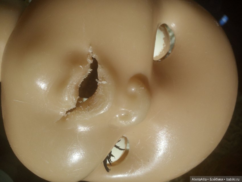 Нужен совет по пайке дыры во рту куклы. (Запаяла!) (фото 2)