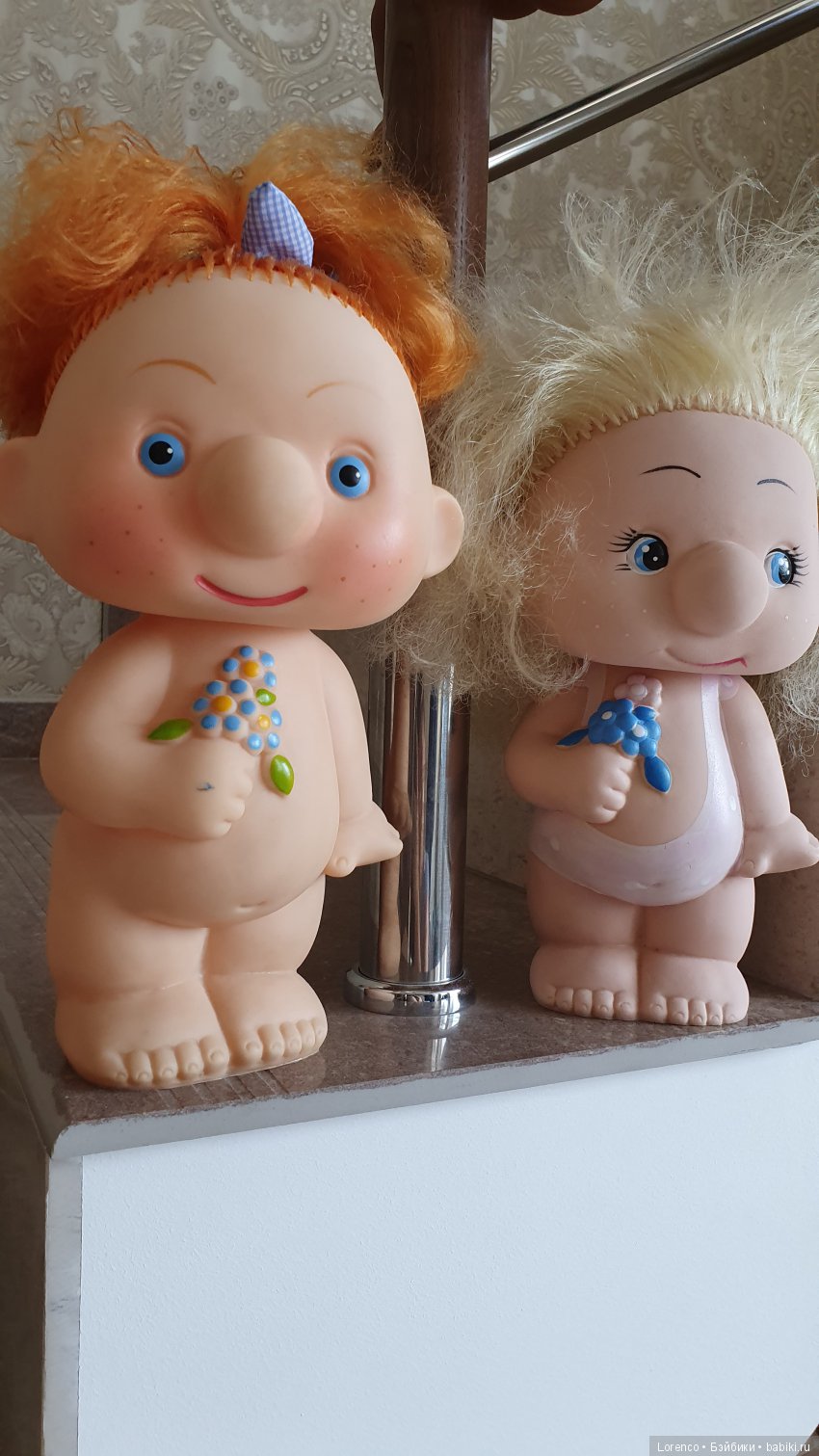 Мои необычные куклята | Бэйбики Мои необычные куклята — Игрушки Тролли (Trolls): винтажные Dam и Russ