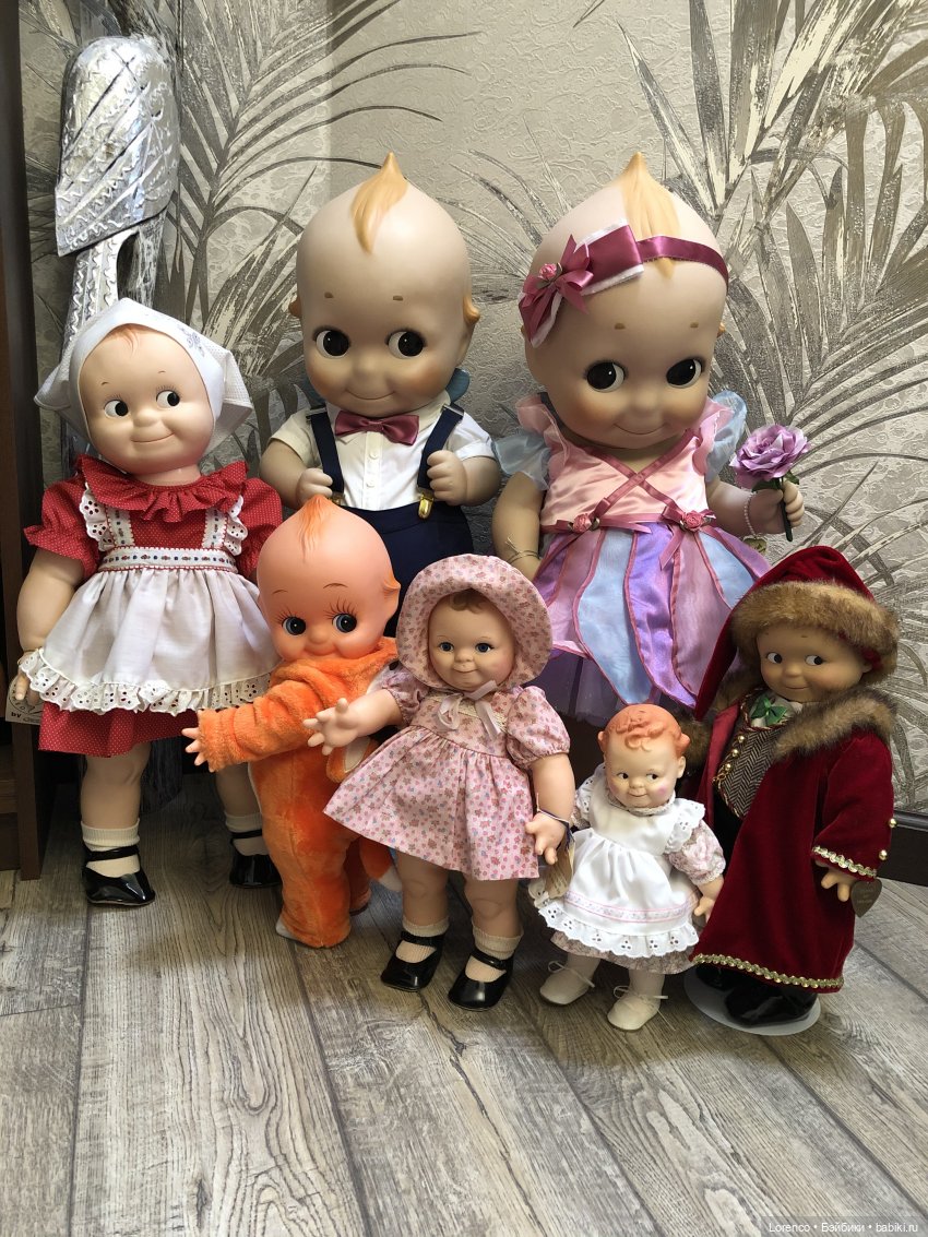 Пышечка — Куклы Kewpie (Кьюпи): ангелочки Rose O'Neill