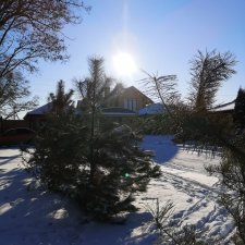 Солнечные пейзажи зимы