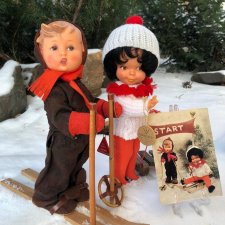 Детки с открытки