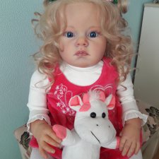 Вот такая получилась малышка реборн Танюша