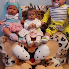 Весёлая компания под вечер собралась.  Малыши, малышки