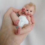 Силиконовый малышок улыбаха 👣