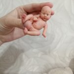 Малыш голыш👣 силикон