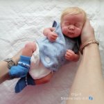 Авторская, полностью силиконовая кукла.