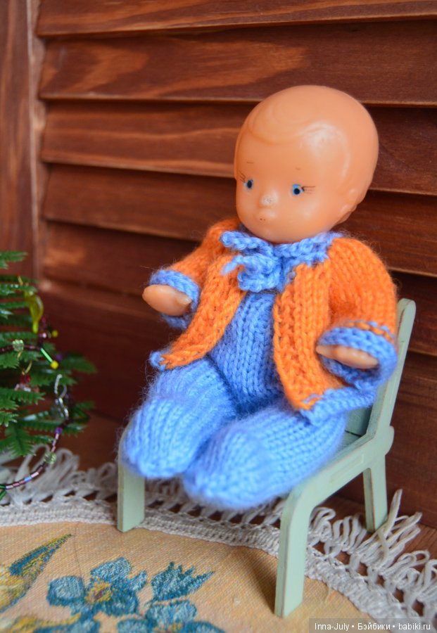 Ёлка и моя винтажно-интернациональная компания (фото 8)