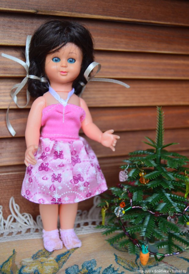 Ёлка и моя винтажно-интернациональная компания (фото 9)