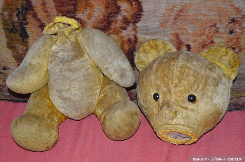 Прошу совет по лечению старенького мишки