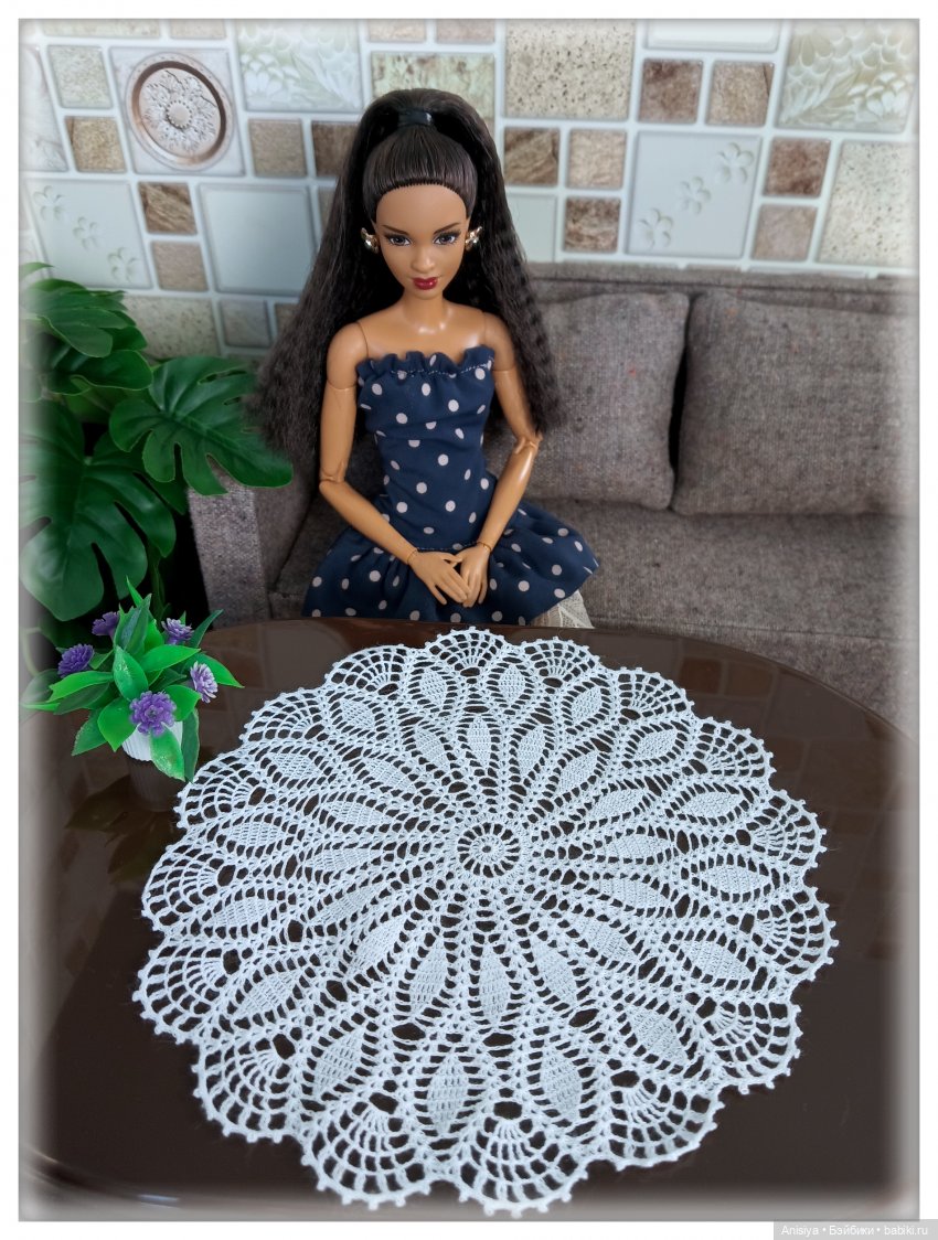 Салфетки — Кукольная миниатюра своими руками: еда (фото 4)