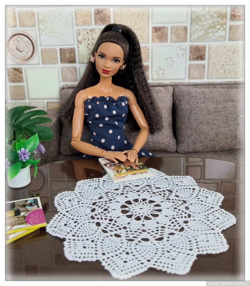 Салфетки — Кукольная миниатюра своими руками: еда (фото 6)