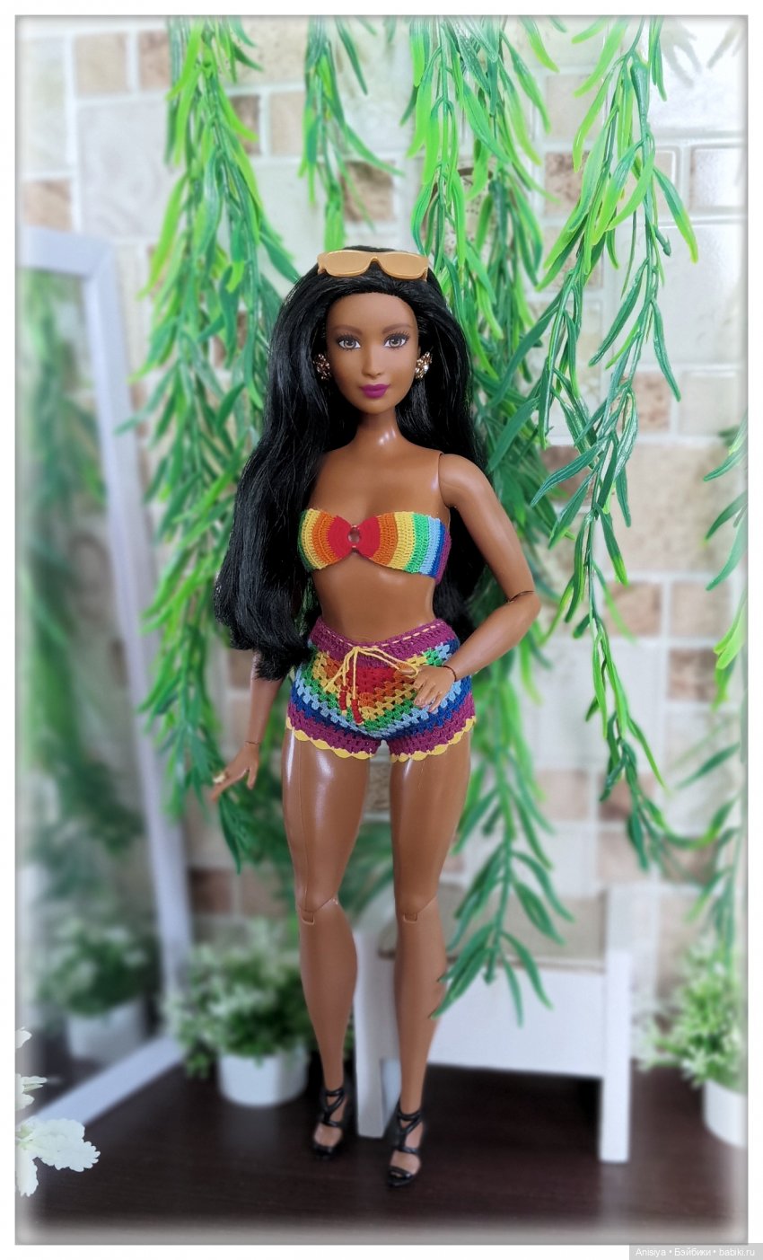 🌈Осторожно! Очень ярко🌈 — Одежда и обувь для кукол своими руками: фото