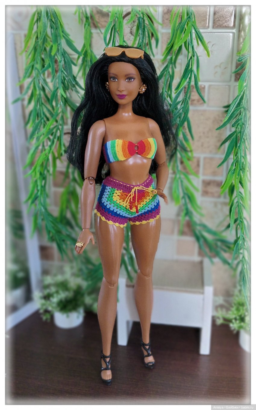 🌈Осторожно! Очень ярко🌈 — Одежда и обувь для кукол своими руками: фото (фото 2)