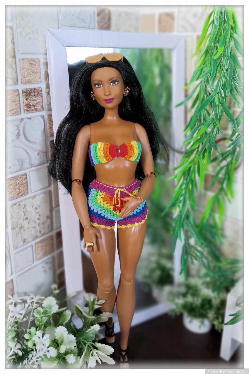 🌈Осторожно! Очень ярко🌈 — Одежда и обувь для кукол своими руками: фото (фото 6)