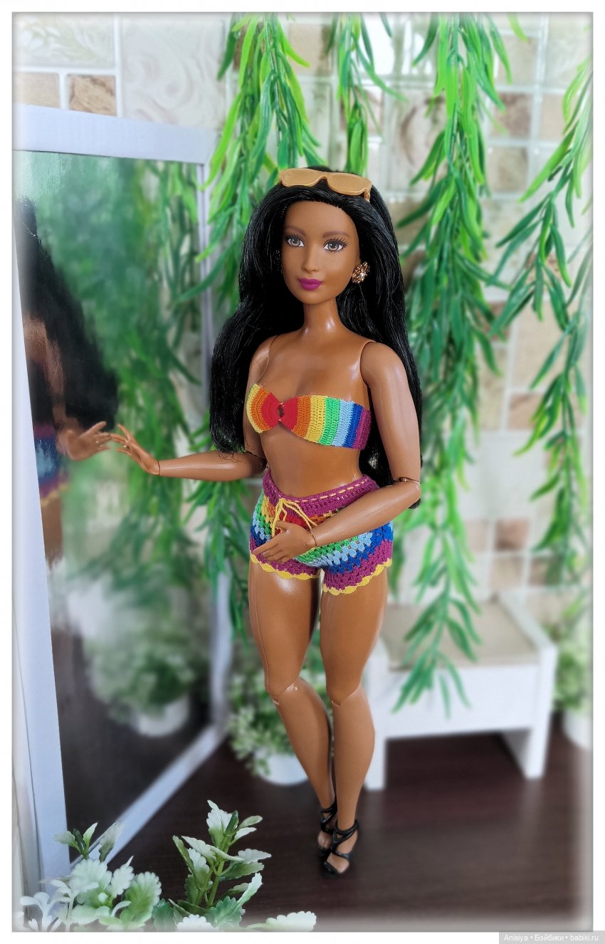 🌈Осторожно! Очень ярко🌈 — Одежда и обувь для кукол своими руками: фото (фото 3)