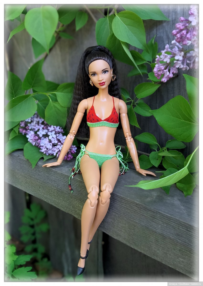 Сочный арбуз — Одежда и обувь для кукол своими руками: фото (фото 5)