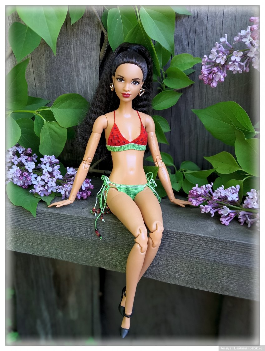 Сочный арбуз — Одежда и обувь для кукол своими руками: фото (фото 4)