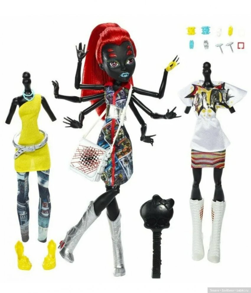 Номер 10. Вайдона — Куклы Monster High и Ever After High: G1 (фото 2)