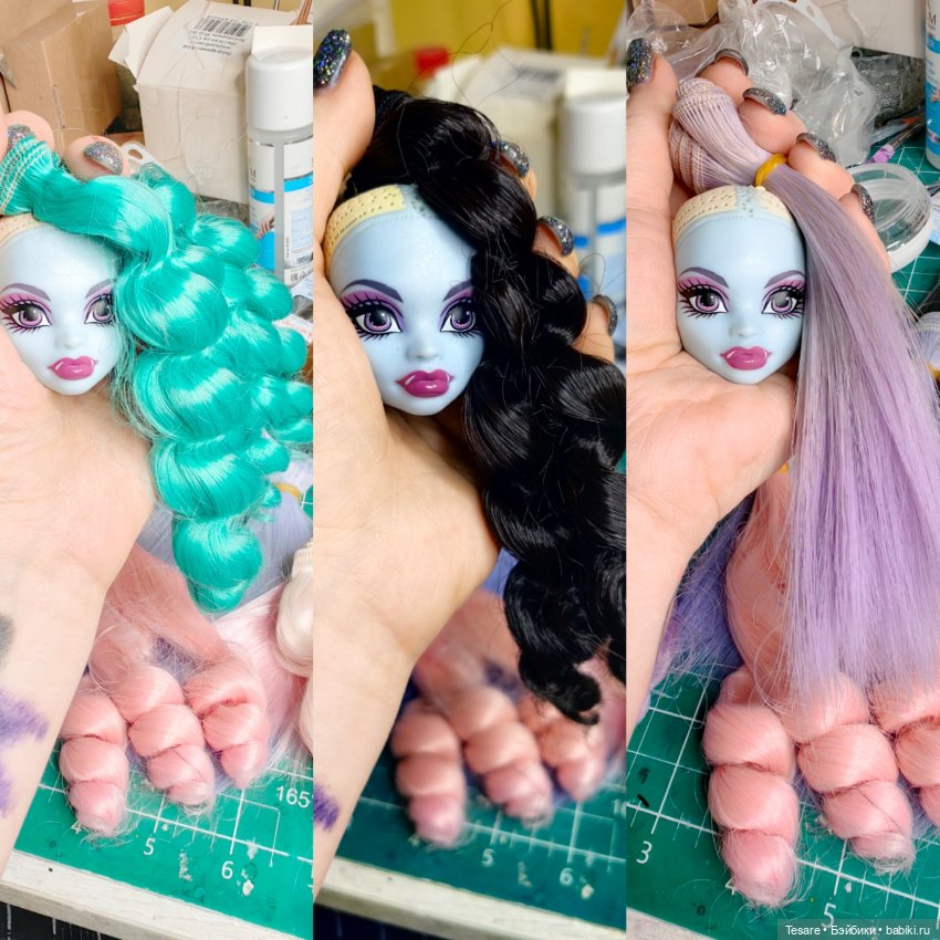 Восстановление. Эбби — Куклы Monster High и Ever After High: G1 (фото 4)