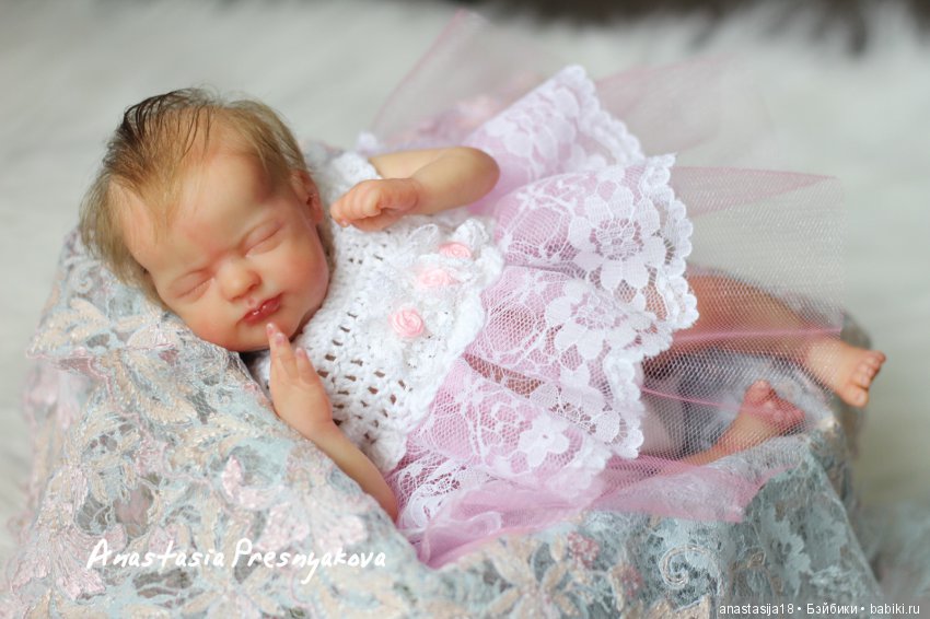 Маленькая мышка — Куклы Реборн (Reborn): работы мастеров (фото 6)