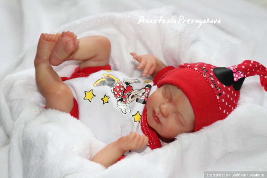 Маленькая мышка — Куклы Реборн (Reborn): работы мастеров (фото 10)