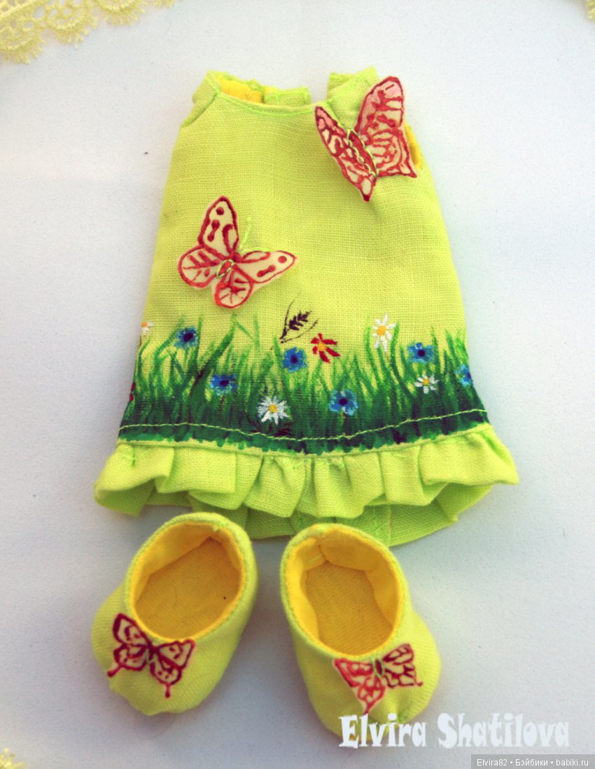 Авторская кукла Настроение бабочка (фото 5)