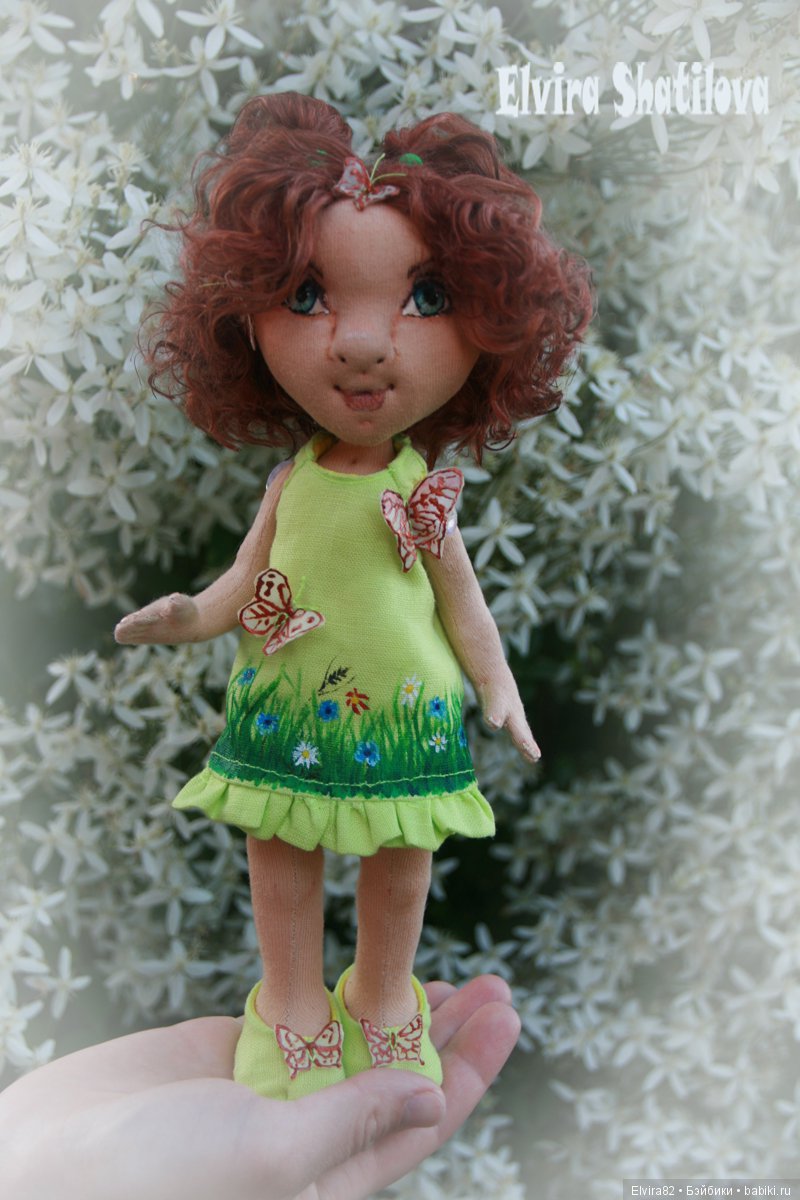 Авторская кукла Настроение бабочка (фото 4)