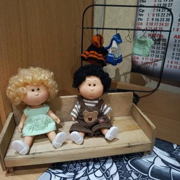 Бусинка и Пушкин на даче