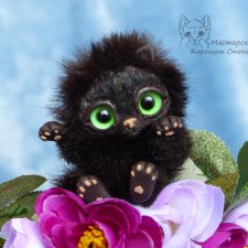 Совята и котик Леви встречают весну.