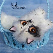 Лисичка. Пушистик белый