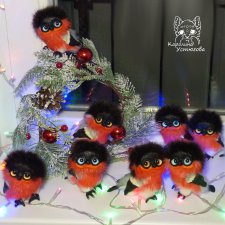 Снегири и новогоднее настроение