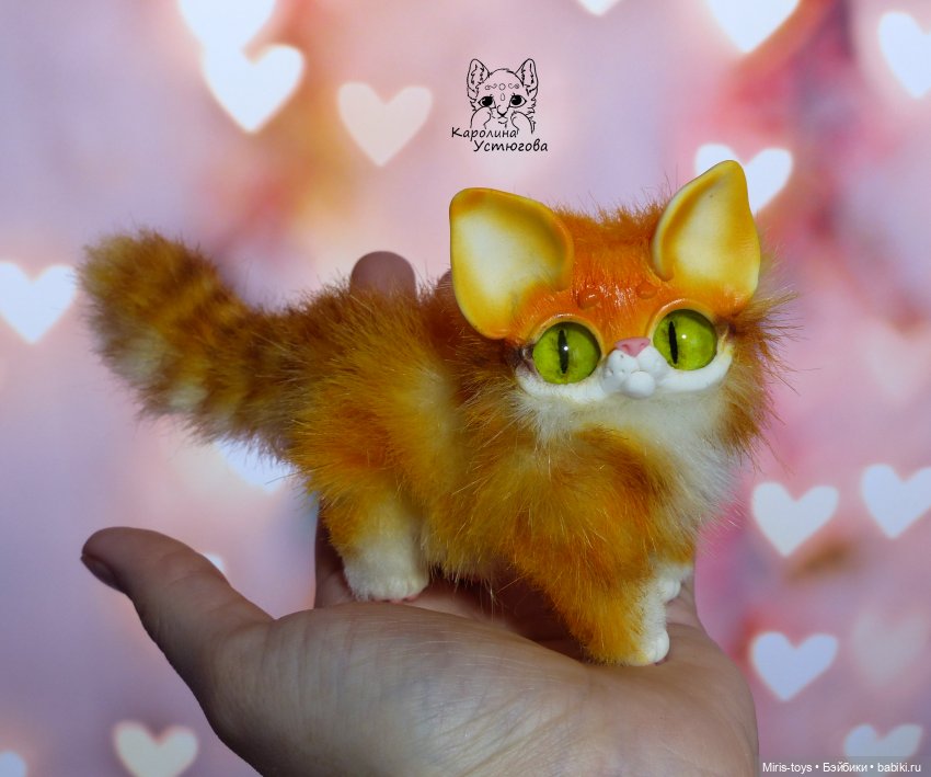 Обыкновенный рыжий котенок