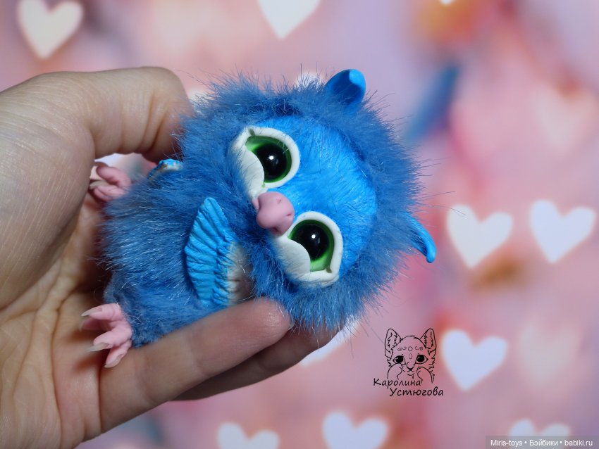 Любимка Голубичка, маленькая совушка