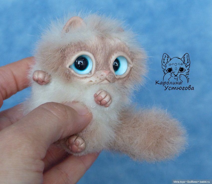 Котик тепленький животик | Бэйбики Котик тепленький животик — Авторские игрушки из дерева: резьба (фото 3)