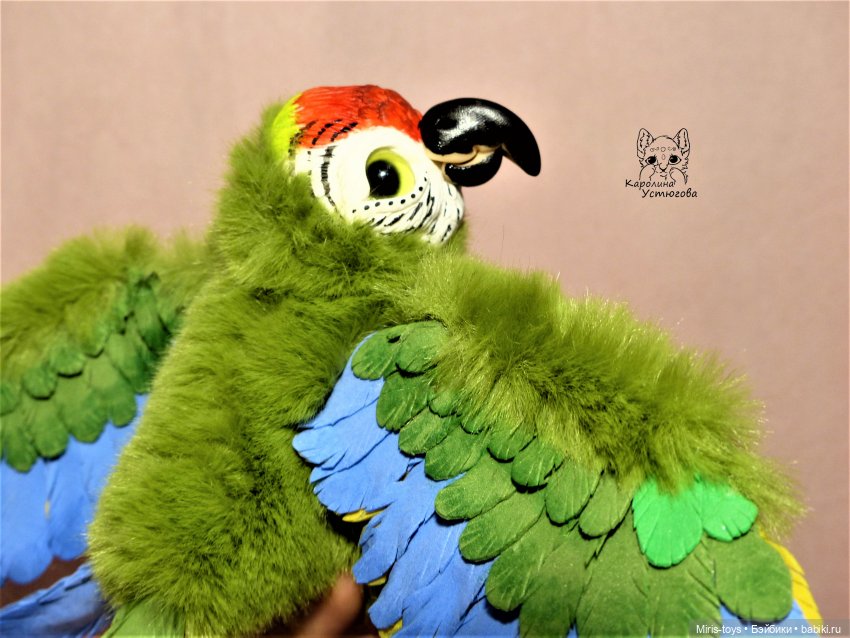 Попугайчик Ара по имени Кешью | Бэйбики Попугайчик Ара по имени Кешью (фото 8)