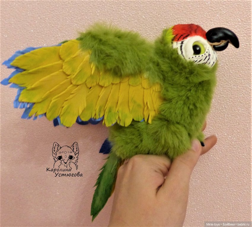 Попугайчик Ара по имени Кешью | Бэйбики Попугайчик Ара по имени Кешью (фото 6)