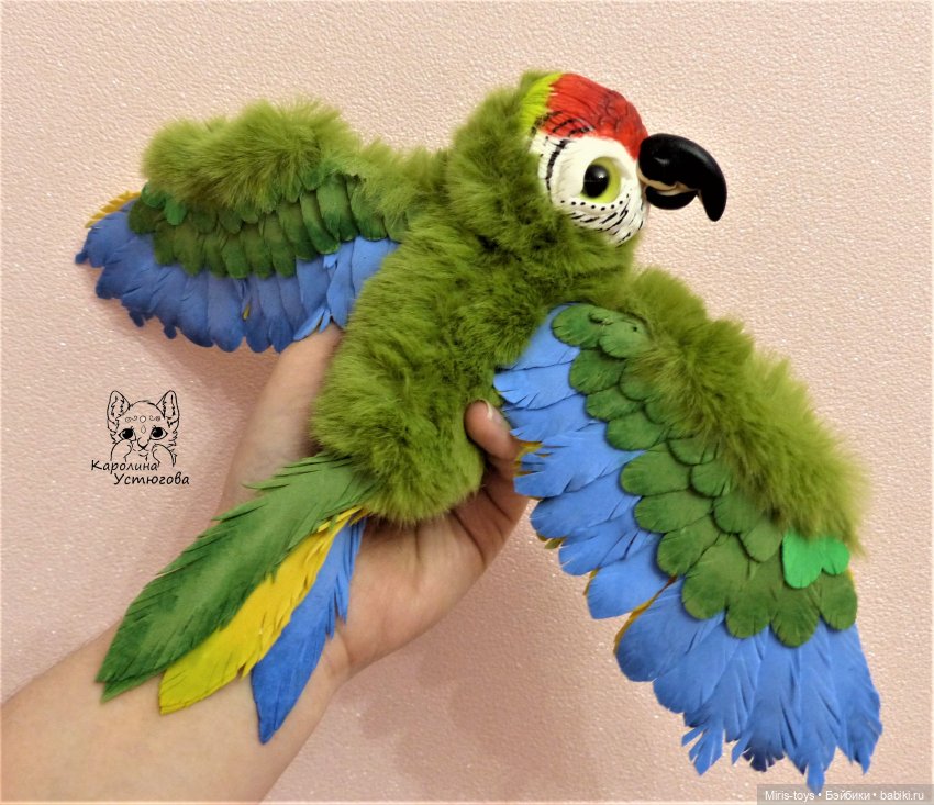 Попугайчик Ара по имени Кешью | Бэйбики Попугайчик Ара по имени Кешью (фото 2)