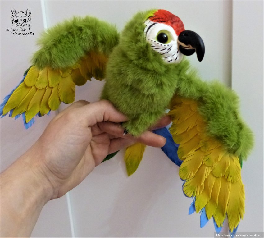 Попугайчик Ара по имени Кешью | Бэйбики Попугайчик Ара по имени Кешью (фото 9)