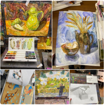 Художественная школа - часть 4 ( Окончание 1 класса \ Итоги )