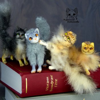 Миниатюрные коты и кошки