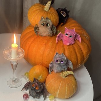 Летучие мыши к Хэллоуину прилетели!