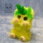 Хрустальный Ниппи - желтый